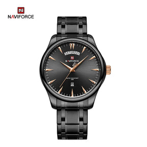 Relógio Masculino NAVIFORCE NF9213 – Estilo e Durabilidade [Analógico, Casual Esportivo, À Prova d'Água, Pulseira de Aço Inoxidável]