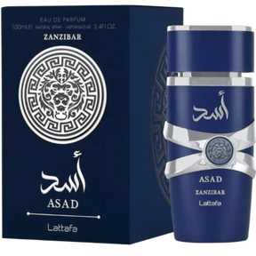 Perfume Masculino Asad Zanzibar – Lattafa Eau de Parfum - 100ml [Fragrância Exclusiva, Elegante, Longa Duração]