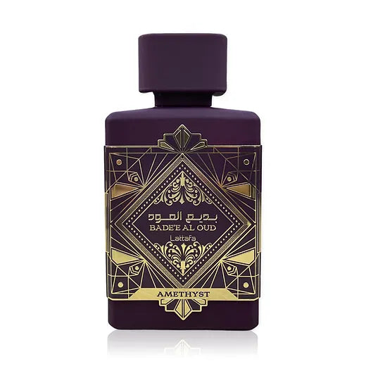 Lattafa Bade'e Al Oud Amethyst – Eau de Parfum Unissex - 100ml [Fragrância Exclusiva, Elegante, Longa Duração]