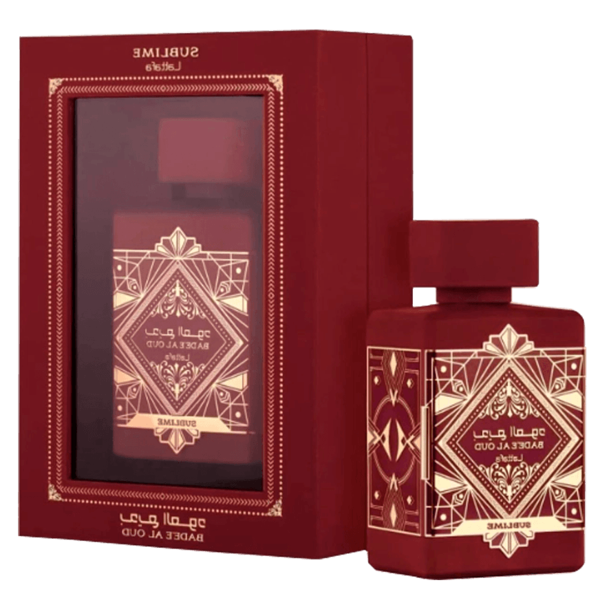 Perfume Masculino Badee Al Oud sublime – Lattafa Eau de Parfum - 100ml [Fragrância Árabe Exclusiva]