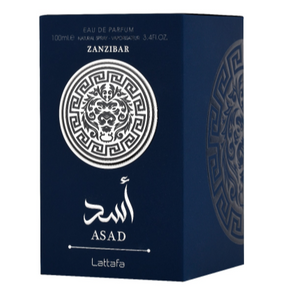 Perfume Masculino Asad Zanzibar – Lattafa Eau de Parfum - 100ml [Fragrância Exclusiva, Elegante, Longa Duração]